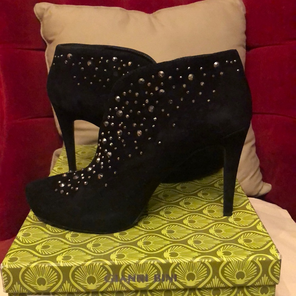 Gianni Bini Galena004 high heel booties Black sz 8